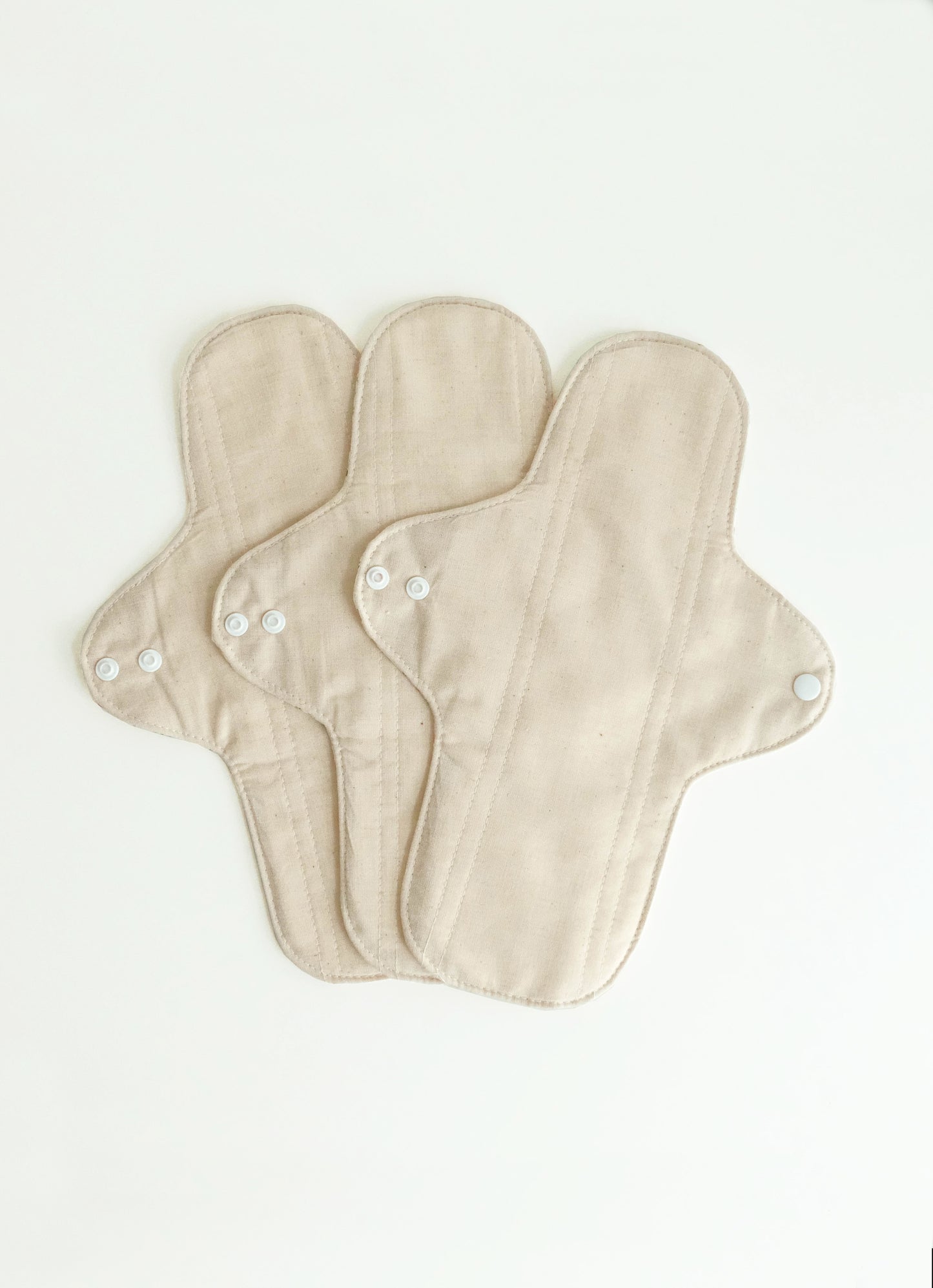 3 piezas - Heavy Flow, Toallas Menstruales Reutilizable