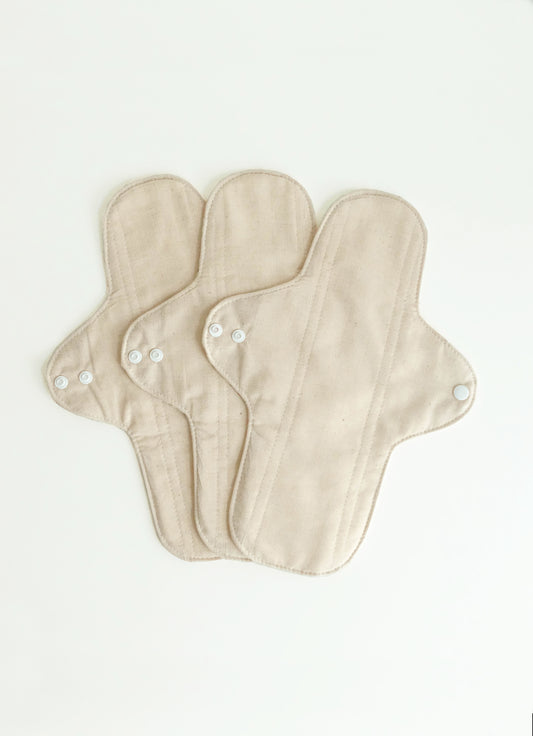 3 piezas - Heavy Flow, Toallas Menstruales Reutilizable